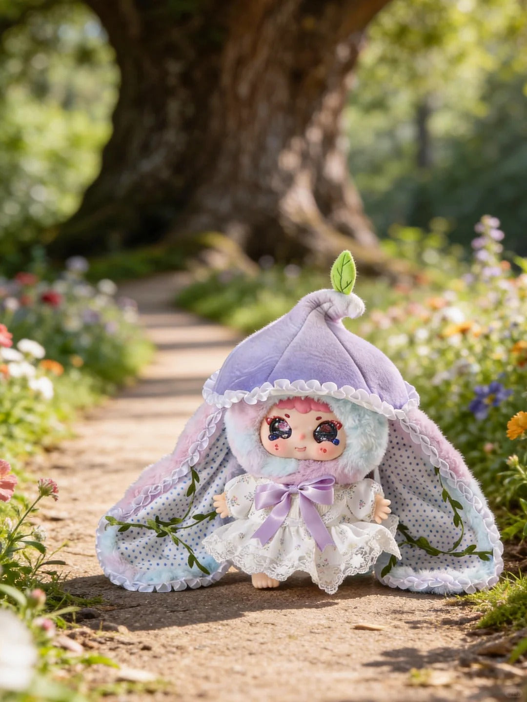 Little Princess Jiimo 400% Forest Dream Plush Blind Box | 36pcs/Case (11 Regular + 3 Hidden Styles)