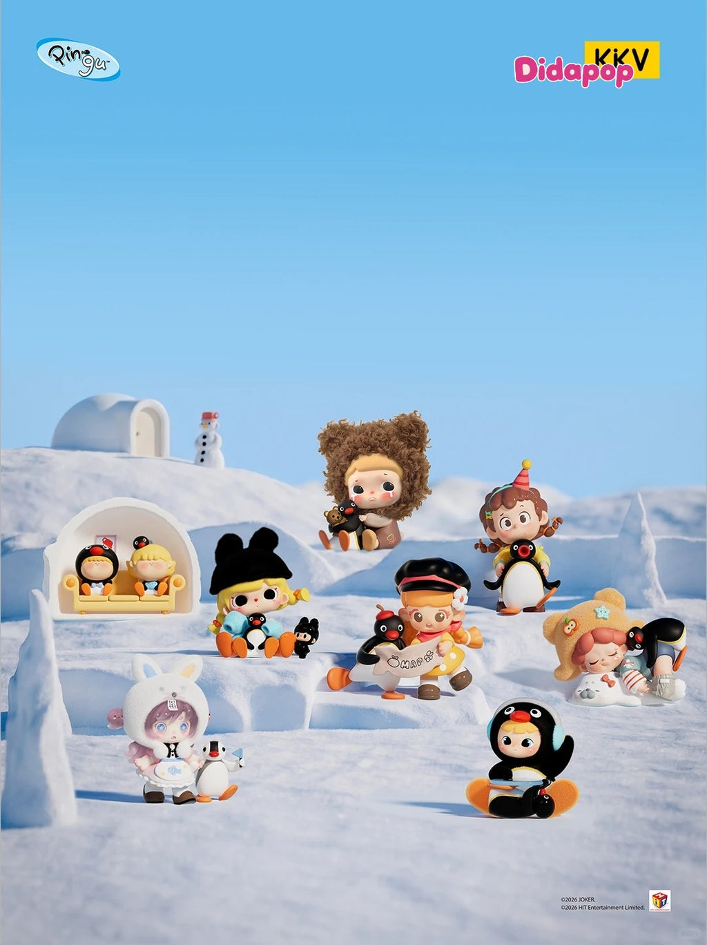 PINGU 45th Anniversary Warm Adventure Series blind box