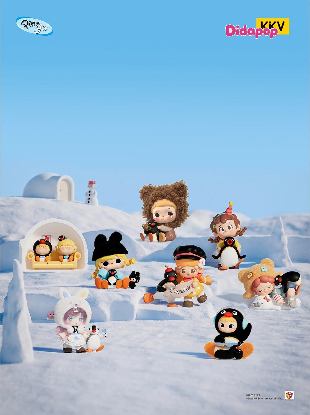 Pingu 45th Anniversary Warm Adventure Series Blind Box