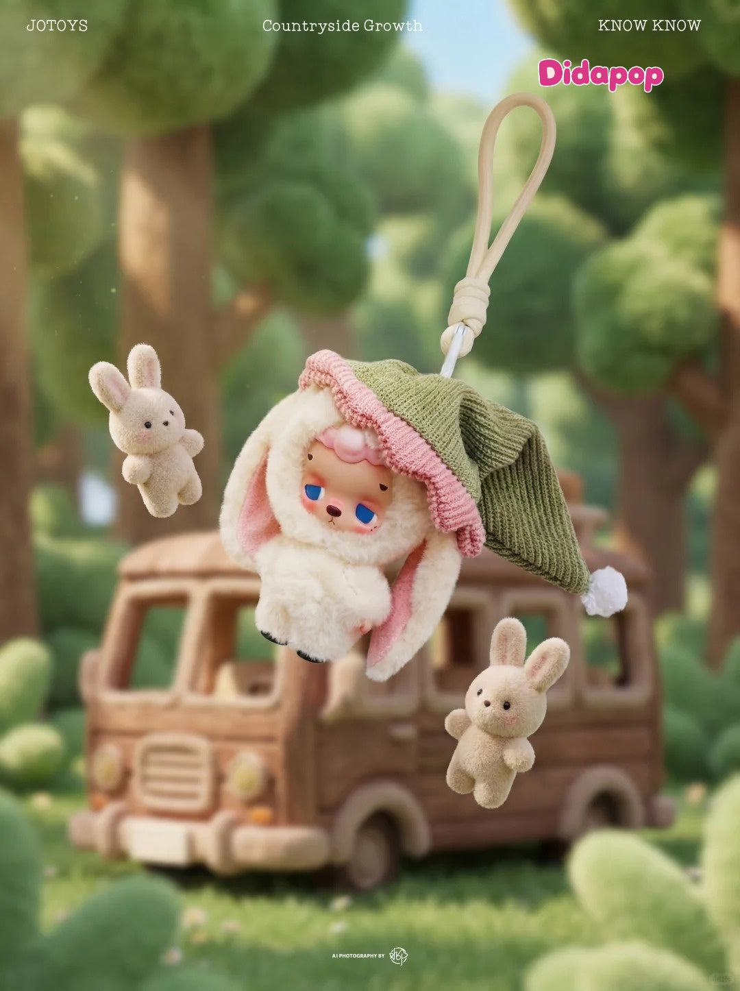 KNOW KNOW MONSTER Countryside Growth Series Blind Box