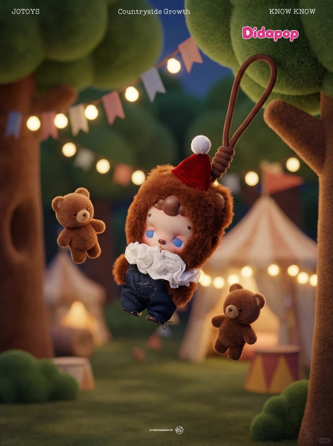 KNOW KNOW MONSTER Countryside Growth Series Blind Box