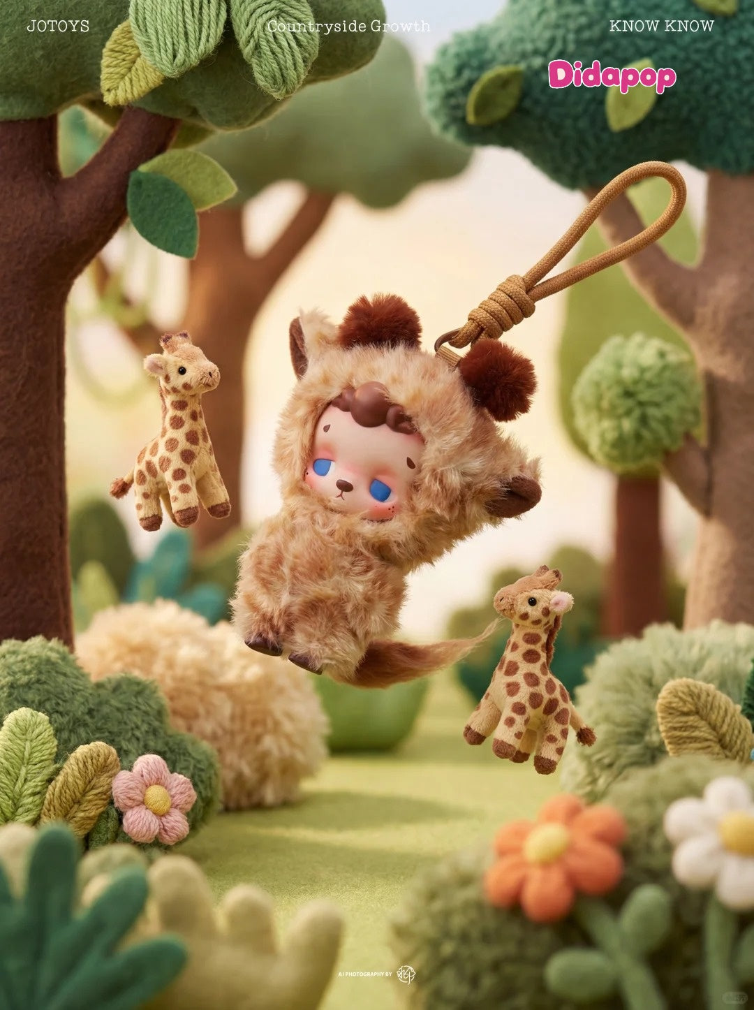 KNOW KNOW MONSTER Countryside Growth Series Blind Box