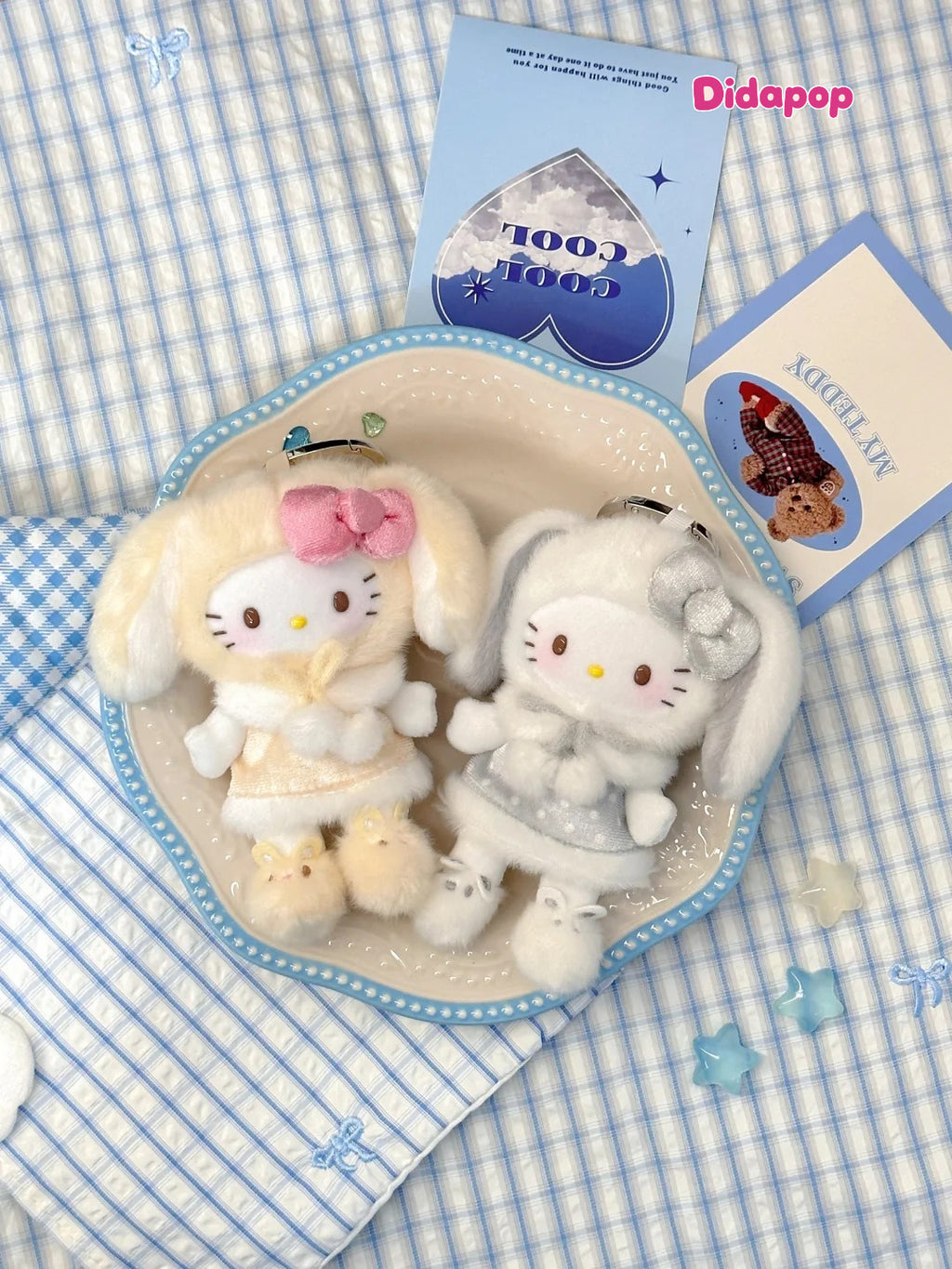 Sanrio Hello Kitty Lop Ear Bunny Series Plush Pendant Blind Box