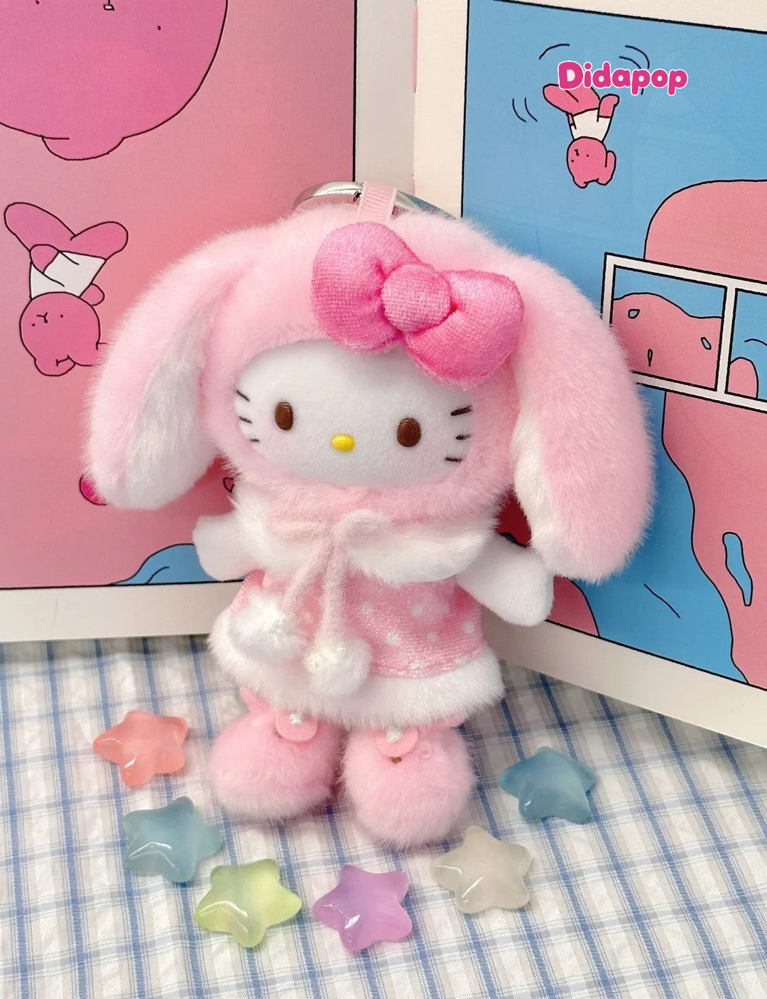 Sanrio Hello Kitty Lop Ear Bunny Series Plush Pendant Blind Box