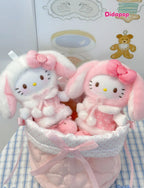 Sanrio Hello Kitty Lop Ear Bunny Series Plush Pendant Blind Box