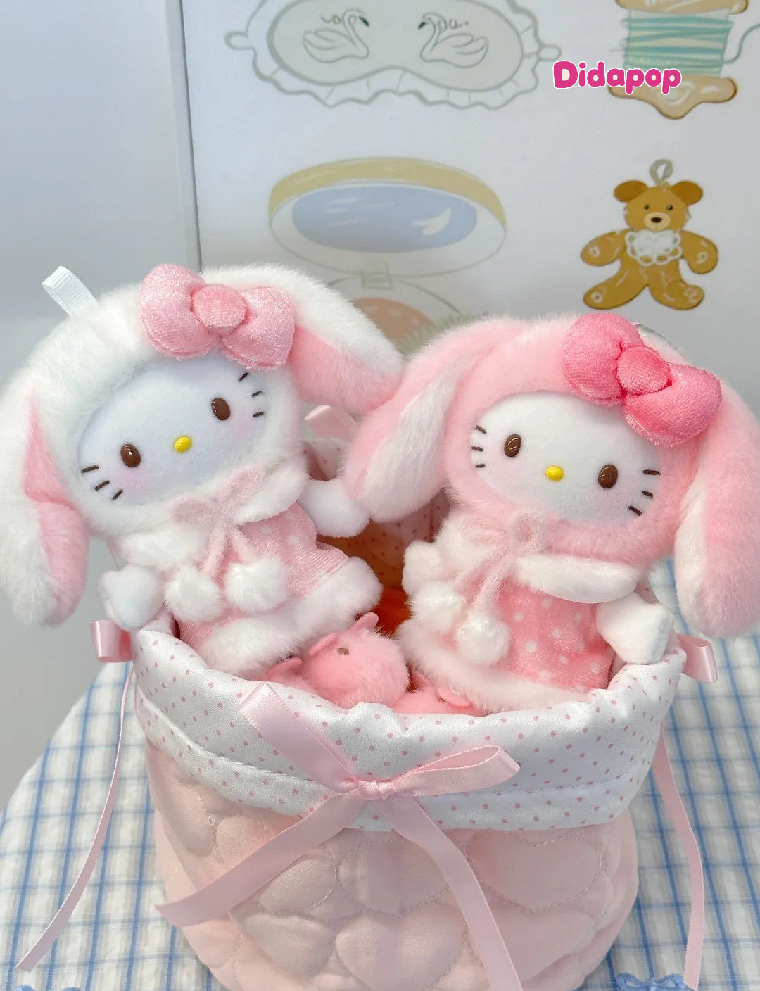 Sanrio Hello Kitty Lop Ear Bunny Series Plush Pendant Blind Box