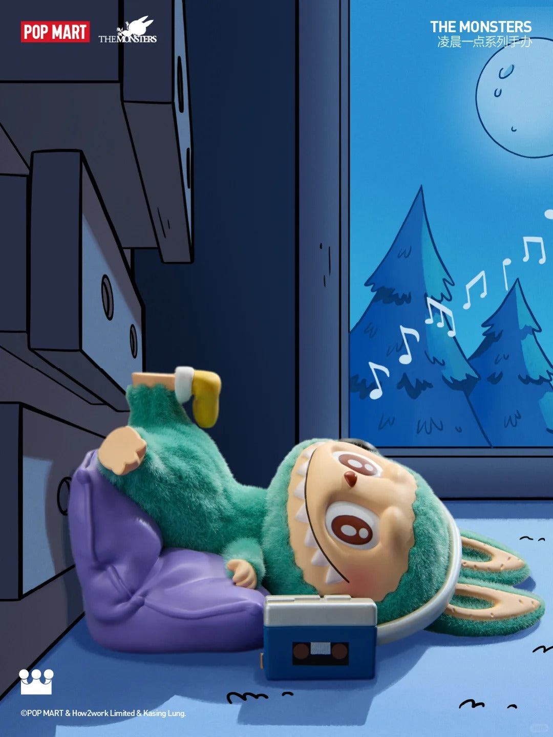 THE MONSTERS LABUBU 1:00 A.M. Series Figure Blind Box