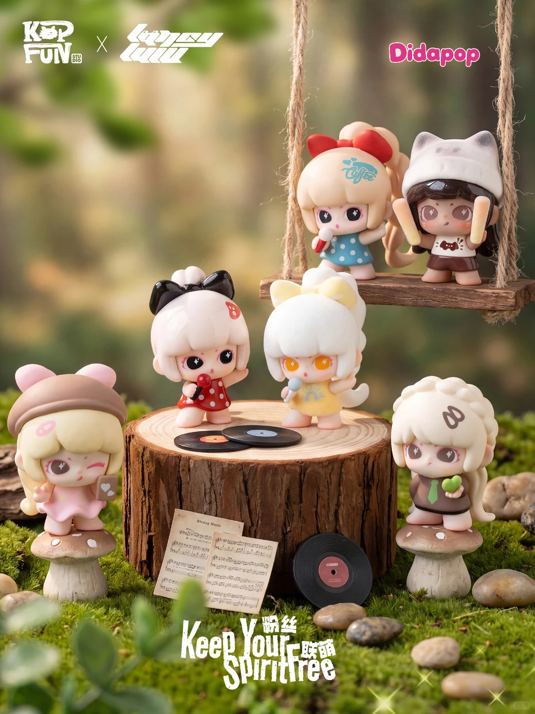 LANCY LULU Cute Girl Alliance Mini Series Beans Blind Bag