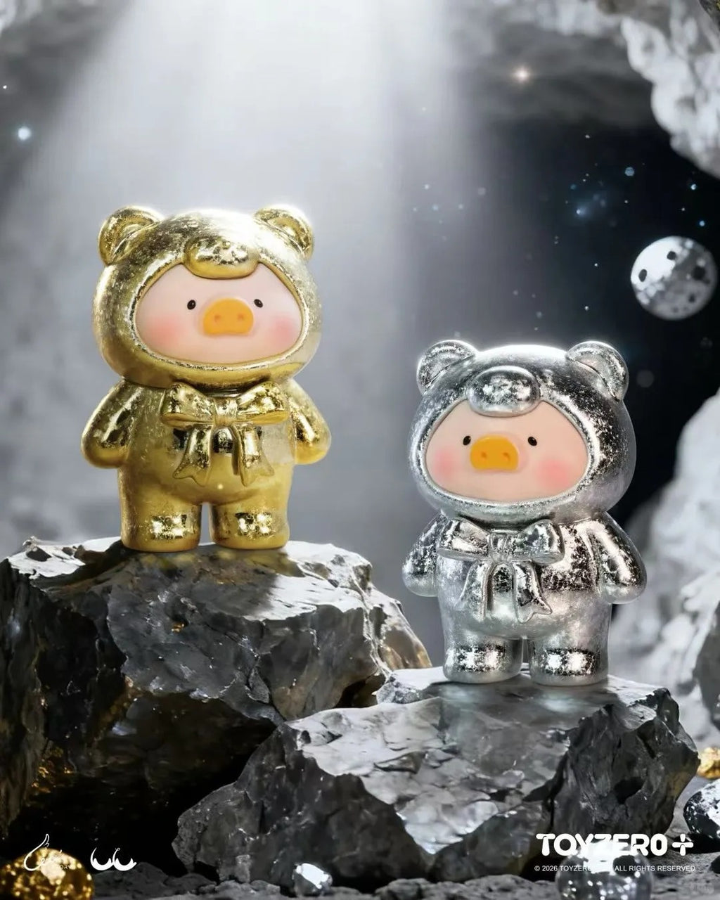 LULU THE PIGGY Teddy Mini-Mining Extraction Series Blind Box