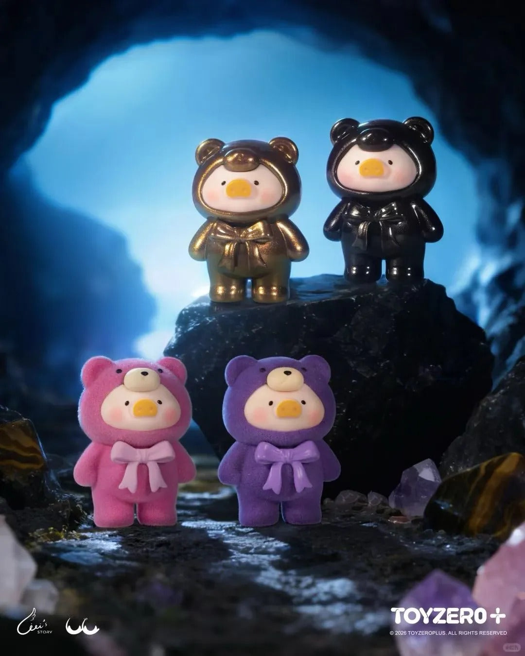 LULU THE PIGGY Teddy Mini-Mining Extraction Series Blind Box