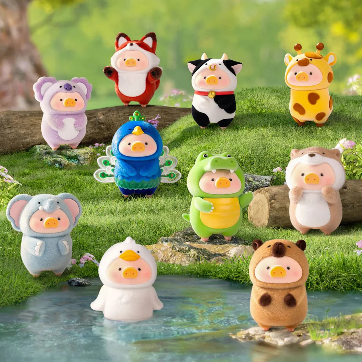 LULU THE PIGGY Animal Party Figure Series Blind Box