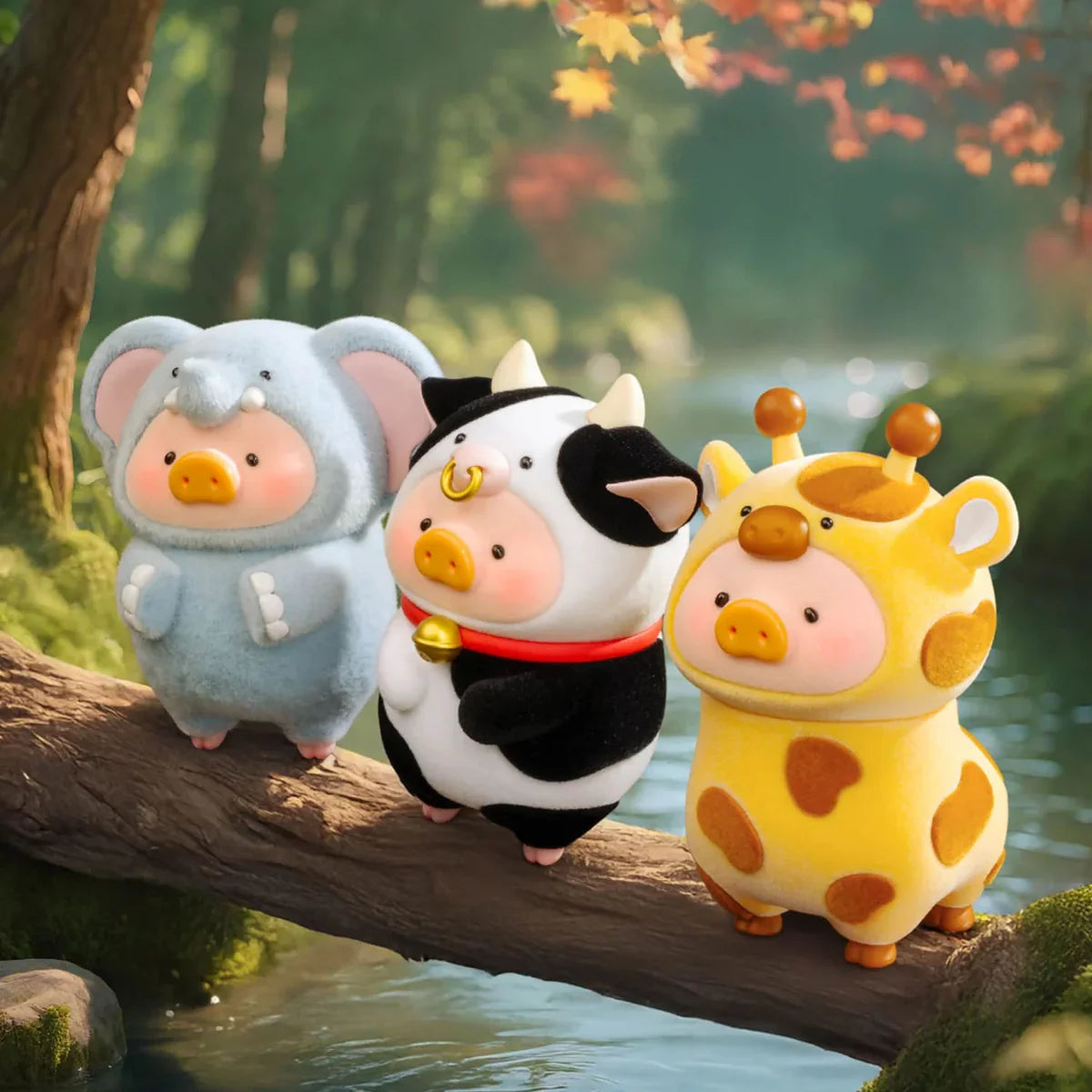 LULU THE PIGGY Animal Party Figure Series figure – view 5