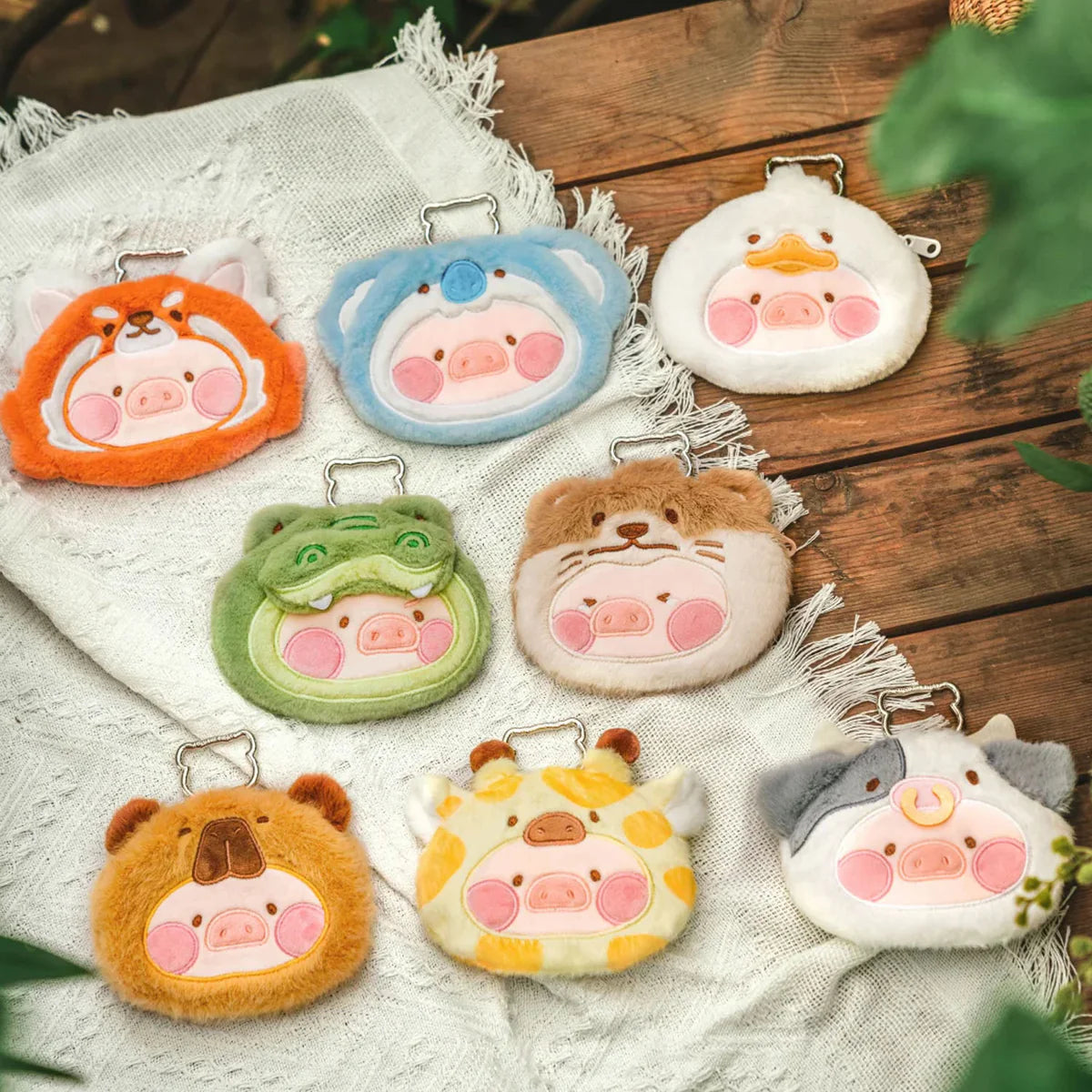 LULU THE PIGGY Animal Party Plush Pouch Series Blind Box