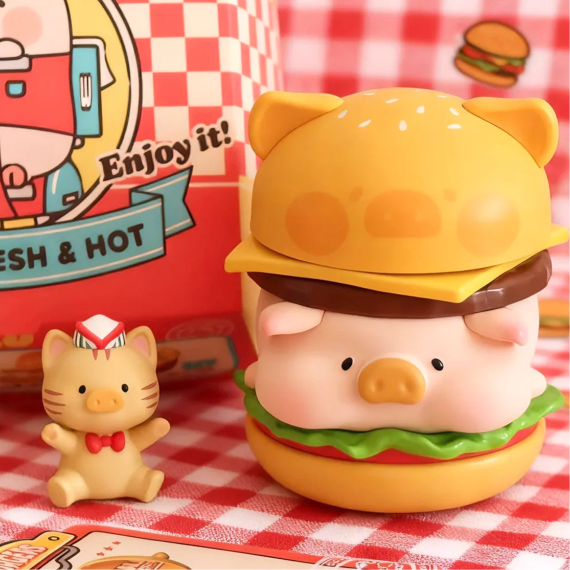 LULU THE PIGGY Love Burger Series Blind Box