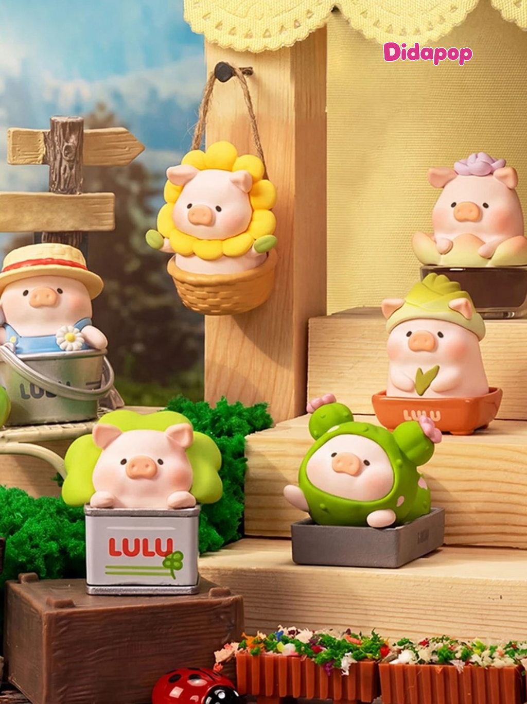 LULU THE PIGGY Garden Series blind box – view 3