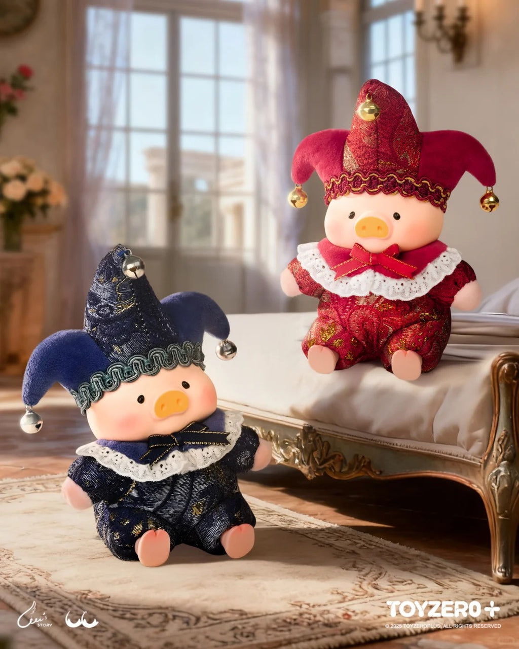 LULU THE PIGGY Triangel Series Plush Keychain Blind Box
