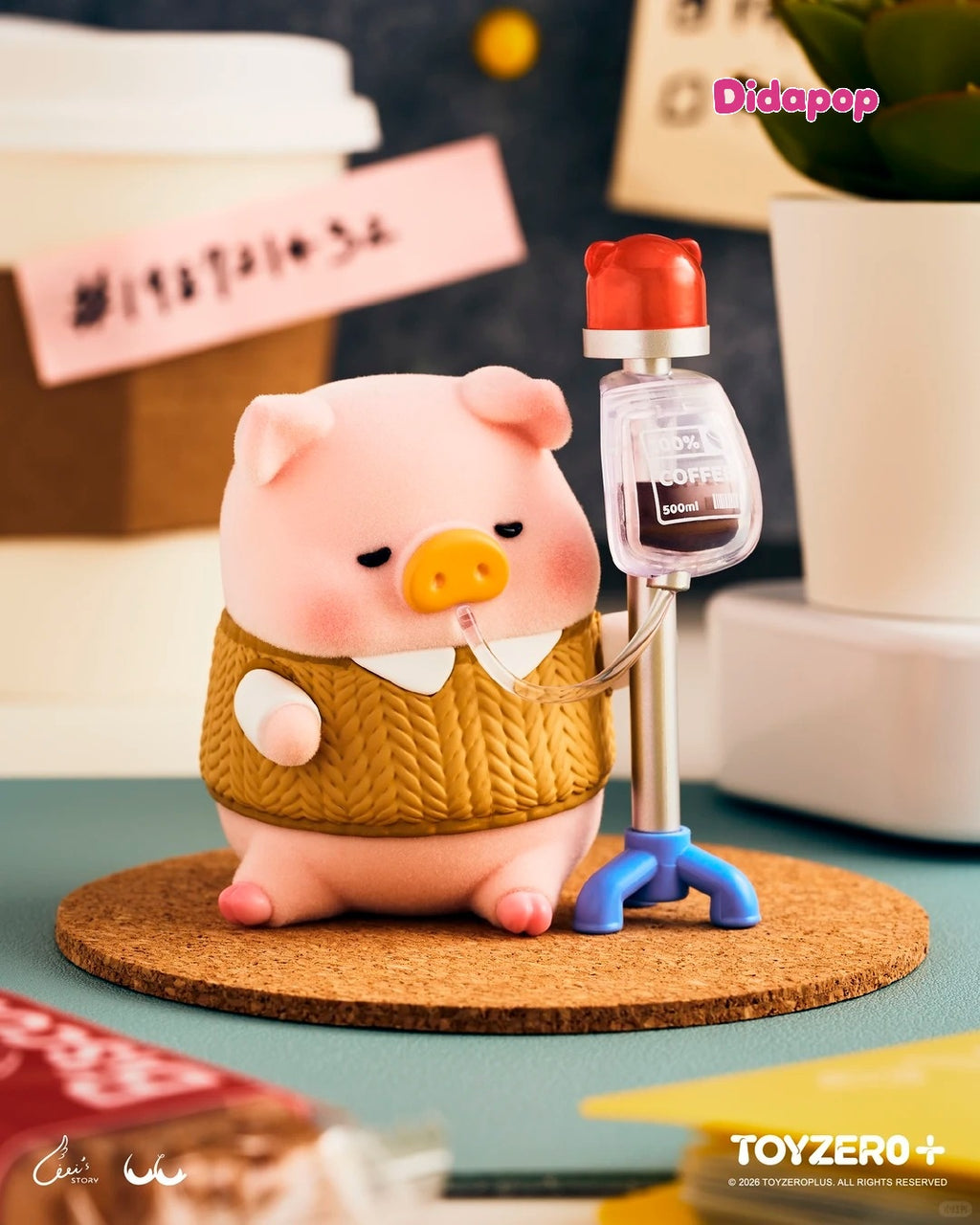 LULU THE PIGGY Office Series figure – view 12