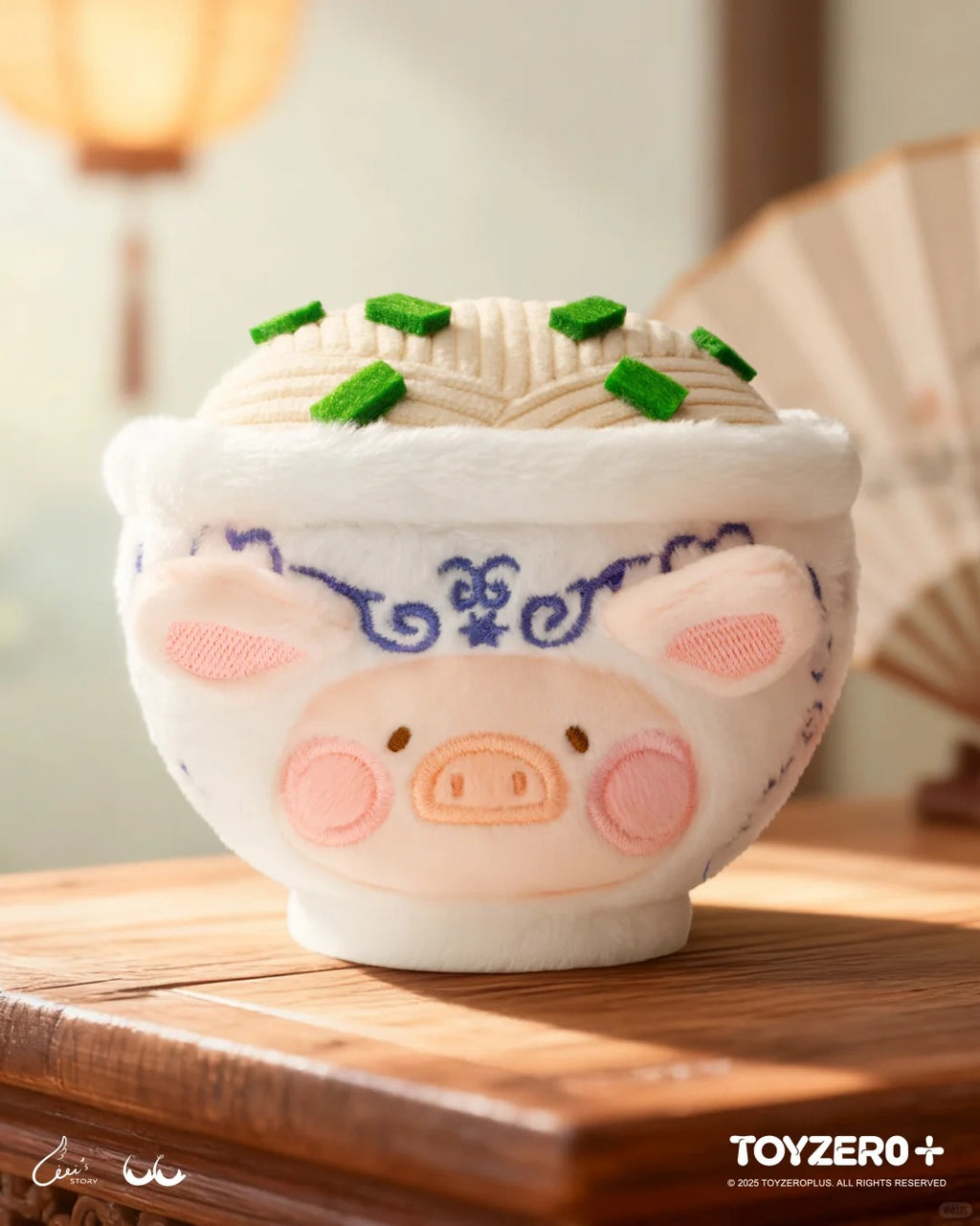 LULU THE PIGGY Dim Sum House Plush Keychain Series Blind Box