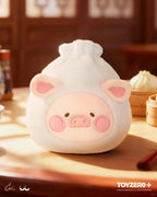 LULU THE PIGGY Dim Sum House Plush Keychain Series Blind Box