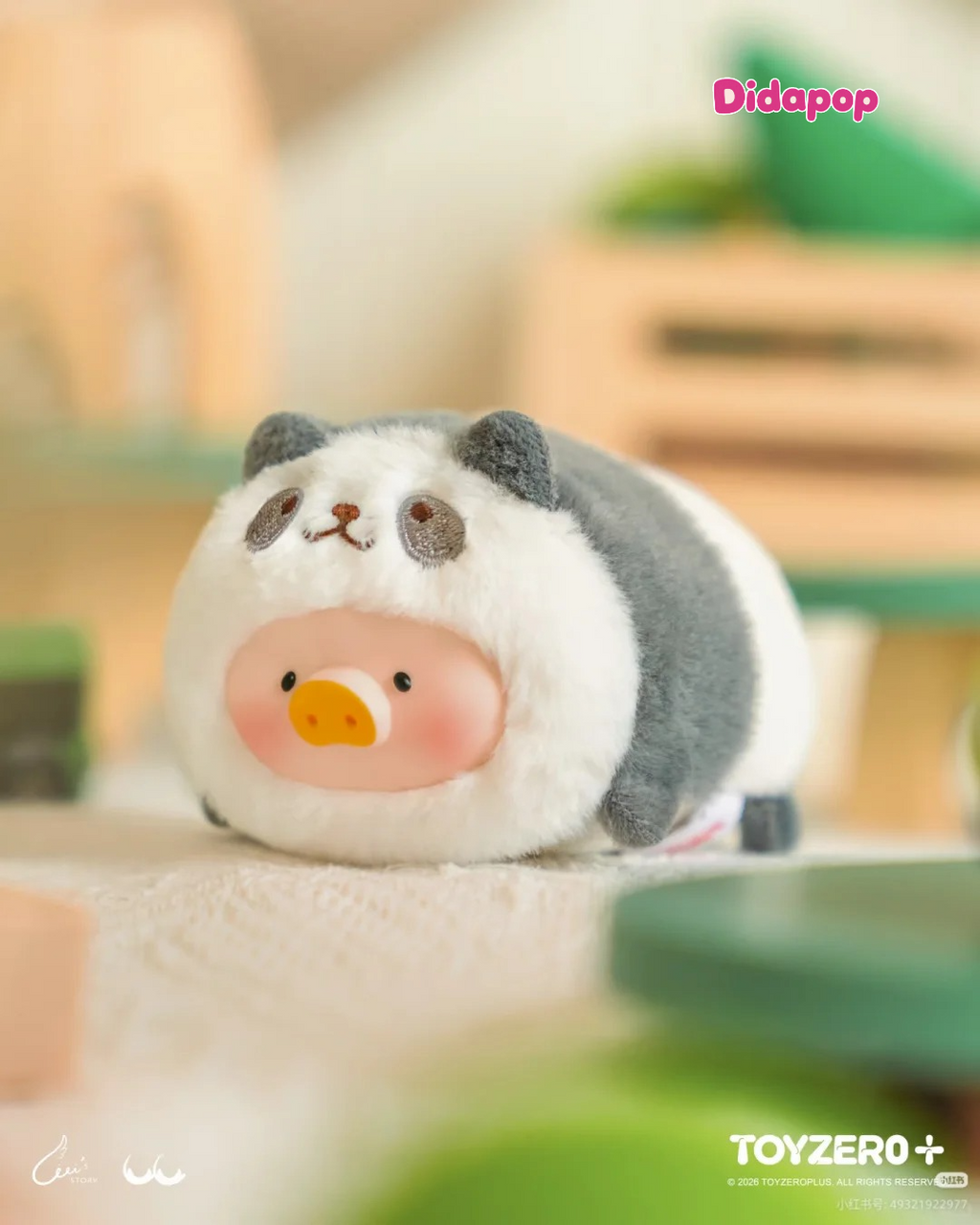 LULU THE PIGGY Stick Together Series Plush Keychain Blind Box
