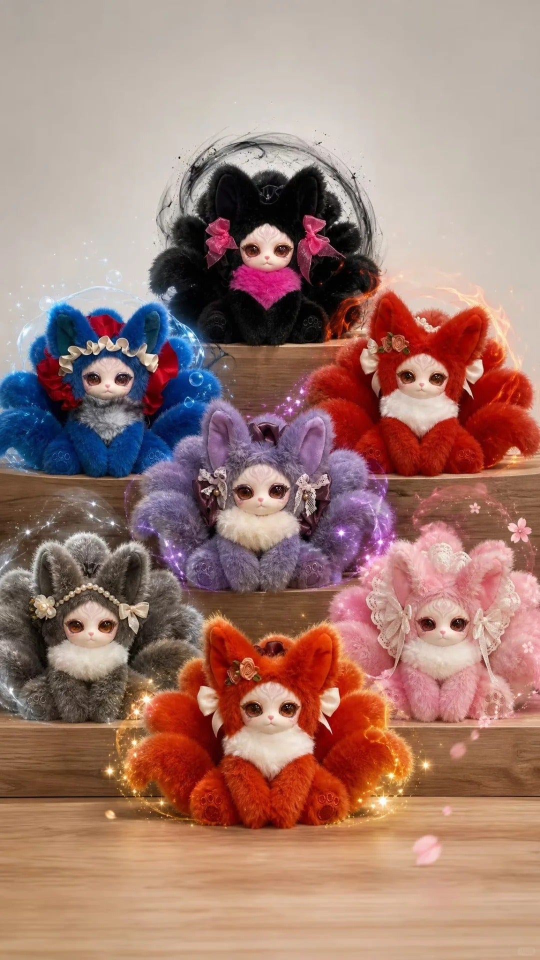 FUYOU Ninetail Fox Series Plush Blind Box