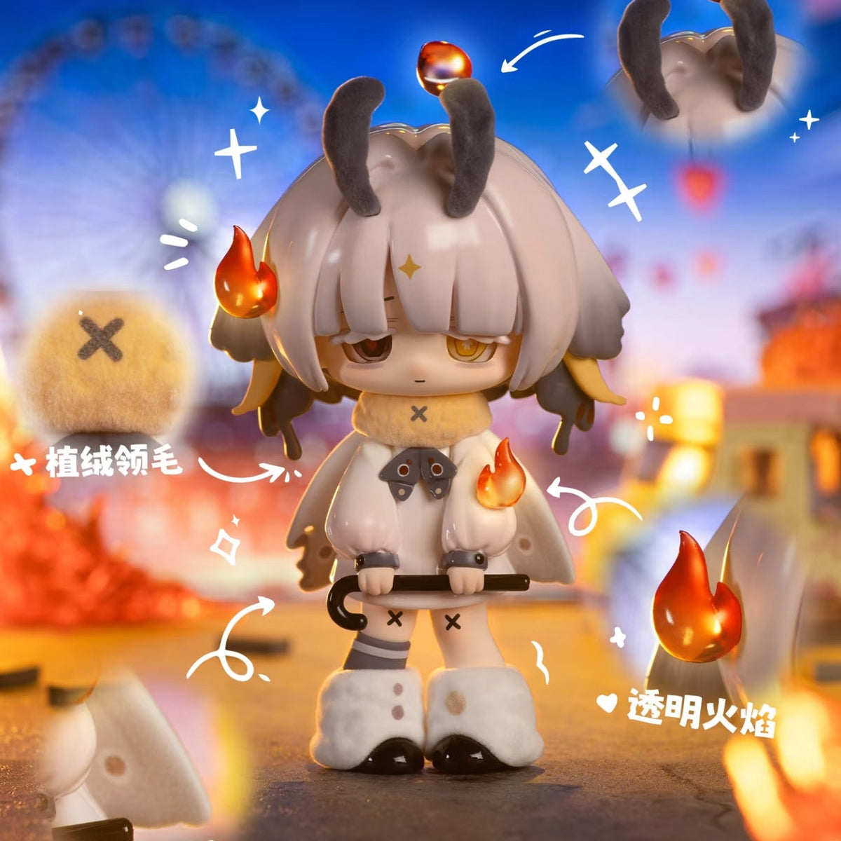 MISSY Sweet Sad Lolita Crow Paradise Series blind box – view 3