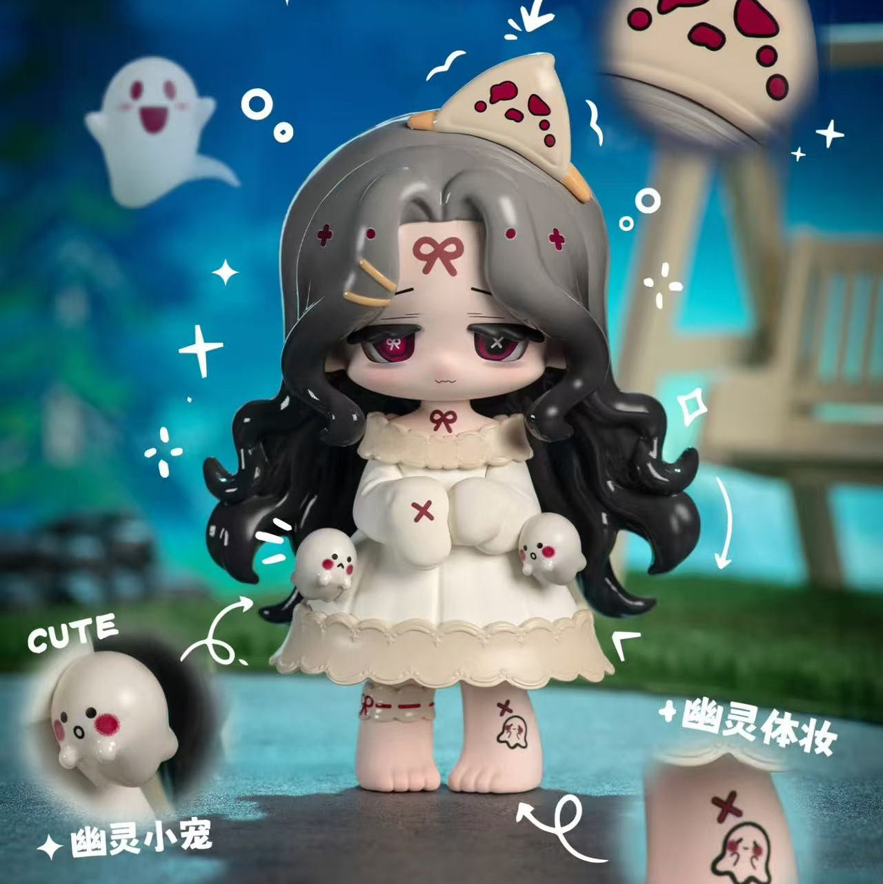 MISSY Sweet Sad Lolita Crow Paradise Series Blind Box
