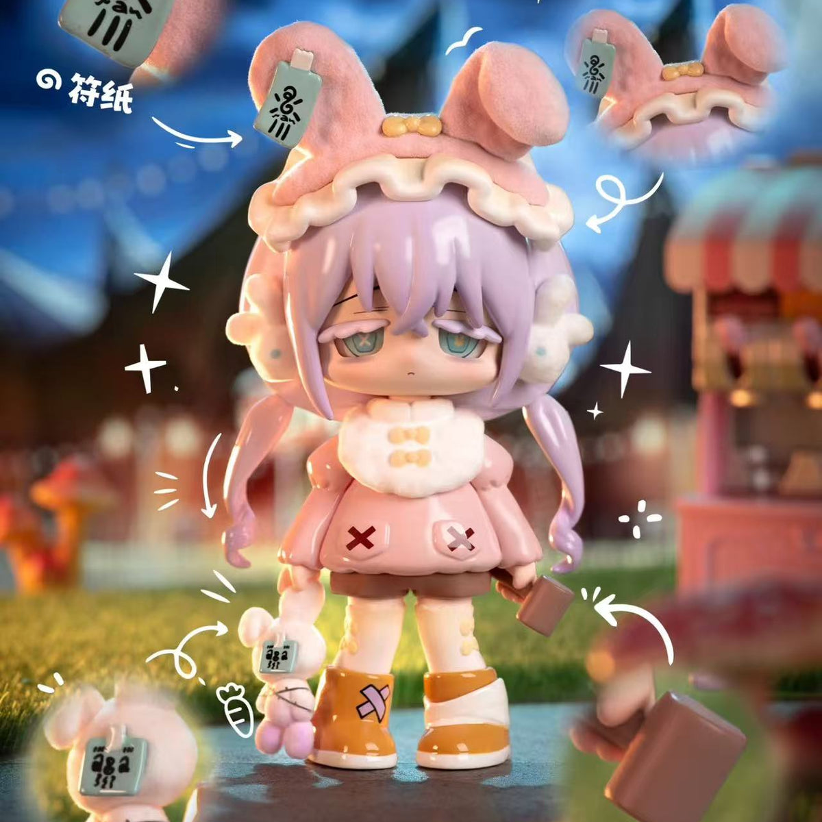 MISSY Sweet Sad Lolita Crow Paradise Series blind box