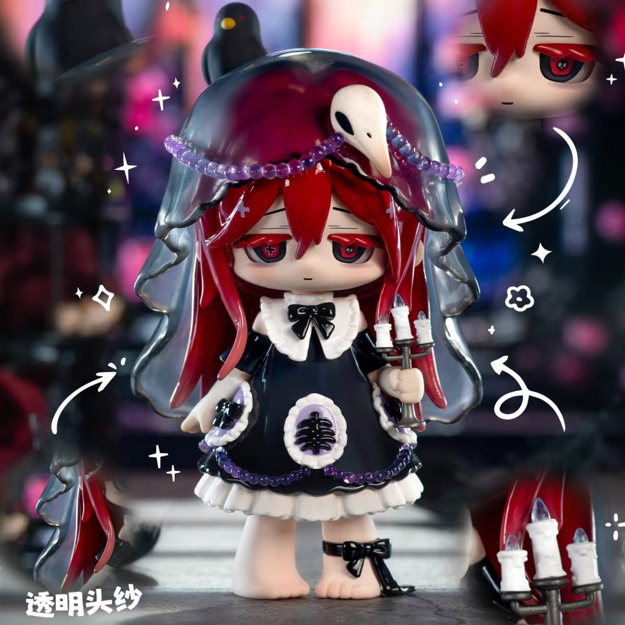 MISSY Sweet Sad Lolita Crow Paradise Series Blind Box