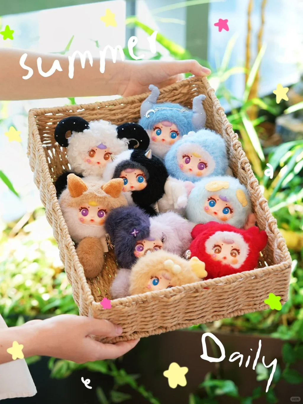 MM Milk Candy Cute Zodiac Signs Series plush toy