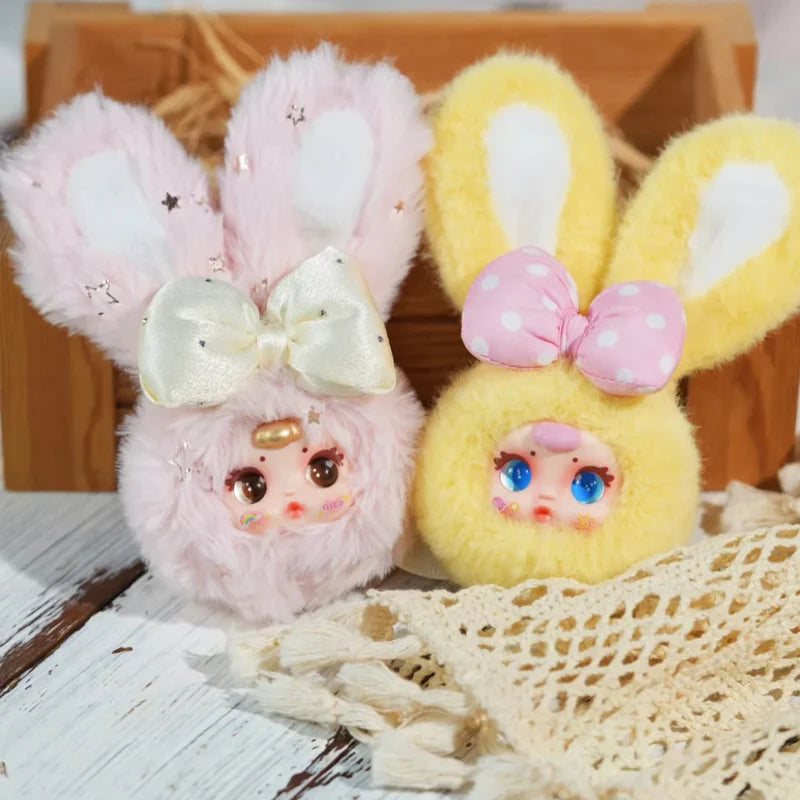 MM Milk Candy V2 Bunny Head Pendant Series plush toy