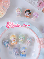 Mikuku Fantasy Bubble Land Mini Collectibles | Rotatable Head Kawaii Tiny Figurines