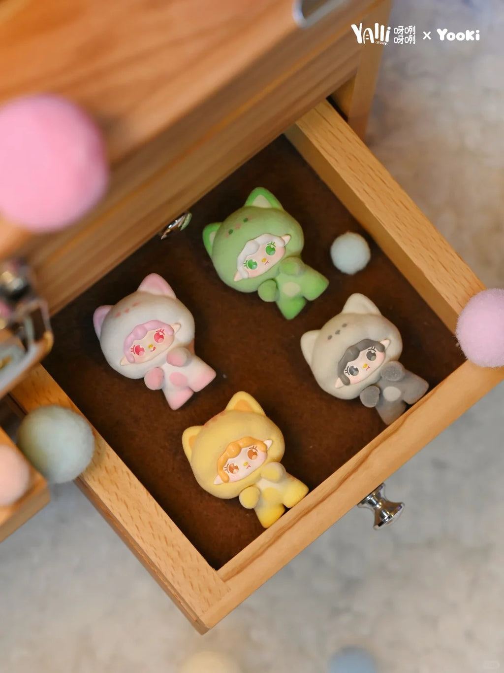 Yooki Beans V2 Meow Appearance Plush Blind Bag | Cute Cat Decorative Trinket