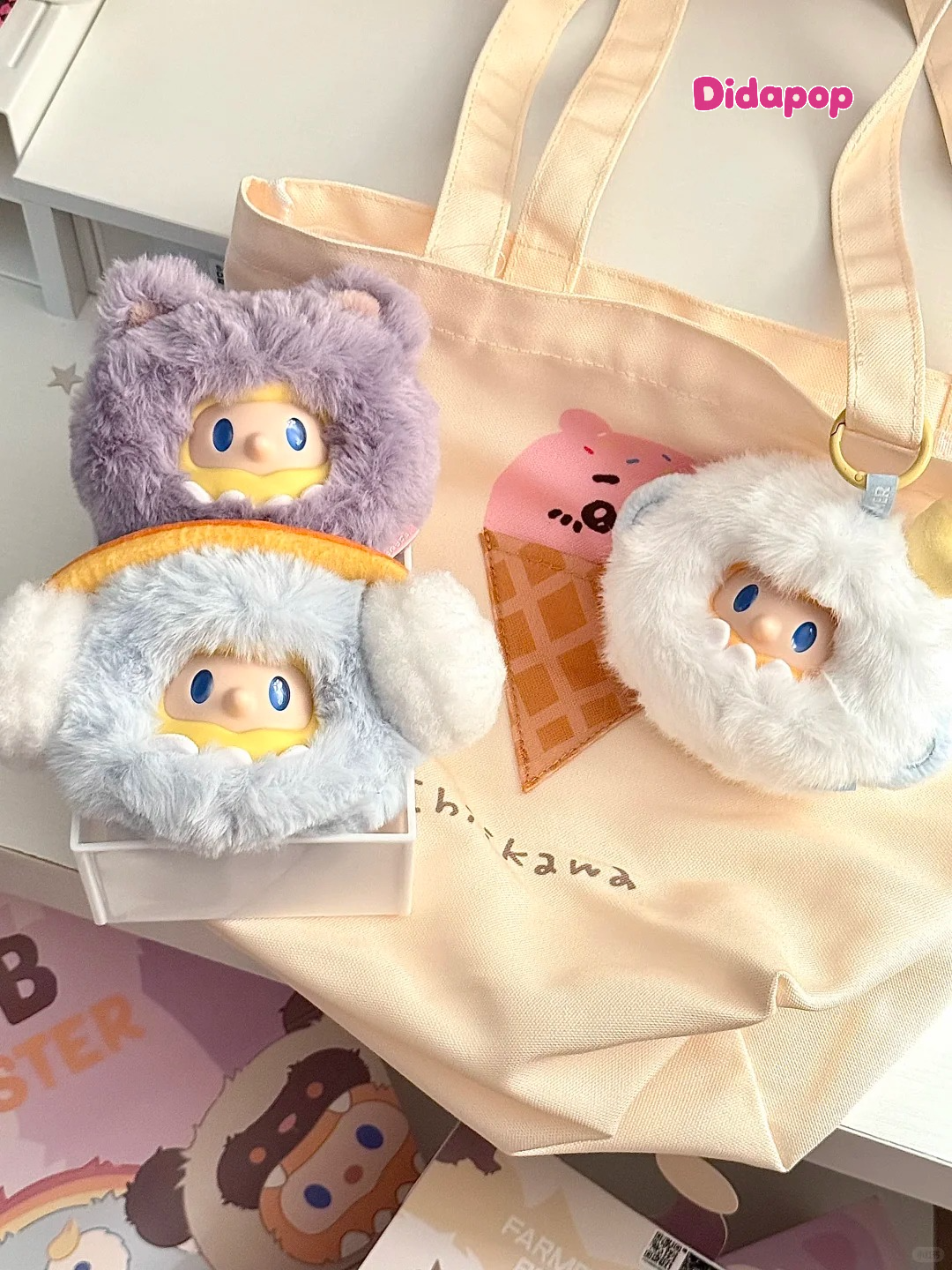 FARMER BOB Mini Night Monster Plush Series Blind Box