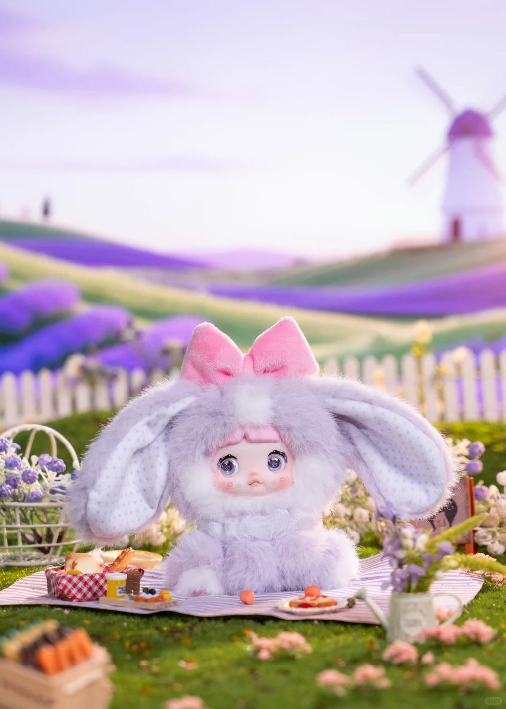 Nommi Sitting Zoo Plush Doll - Cute Animal Pose Soft Collectible