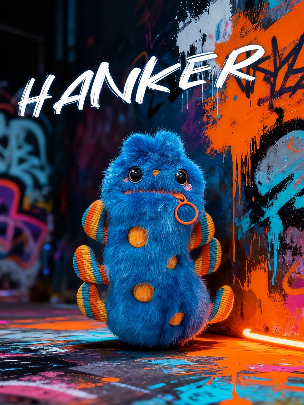 Nomster Nom Bad Mood Plush Pendant Blind Box