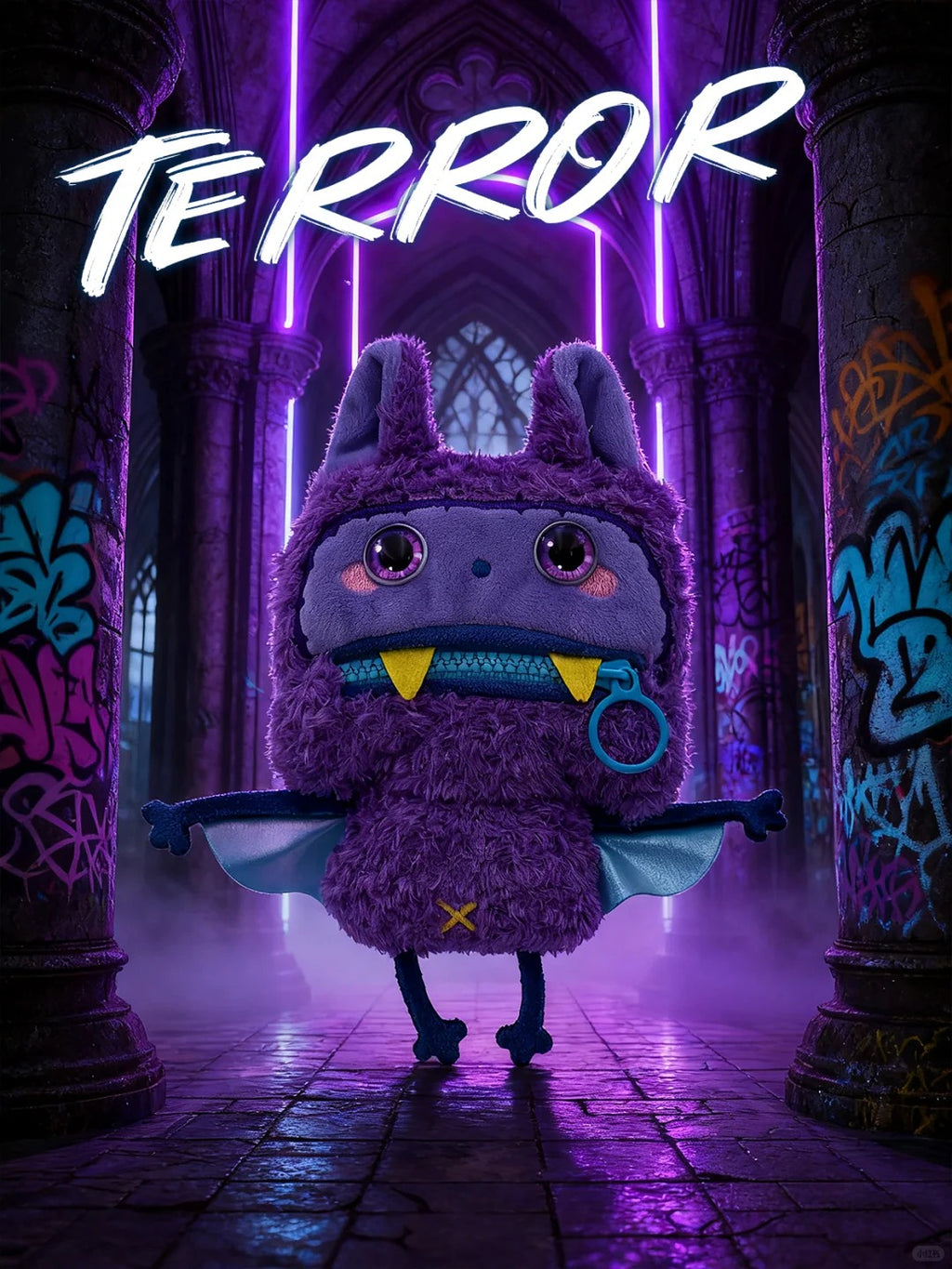 Nomster Nom Bad Mood Plush Pendant Blind Box