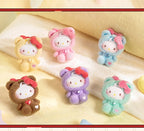 Authentic Hello Kitty Plush Blind Box | Teddy Pajama Series Cute Trendy Toys Collectible Figurines