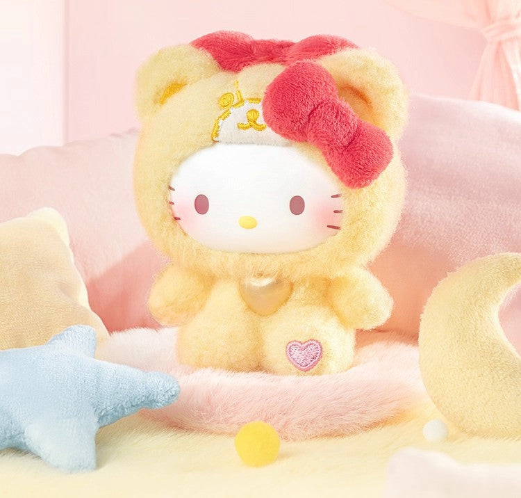 Authentic Hello Kitty Plush Blind Box | Teddy Pajama Series Cute Trendy Toys Collectible Figurines