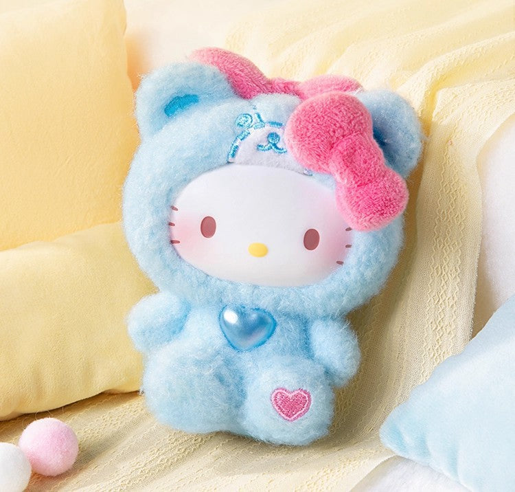 Authentic Hello Kitty Plush Blind Box | Teddy Pajama Series Cute Trendy Toys Collectible Figurines
