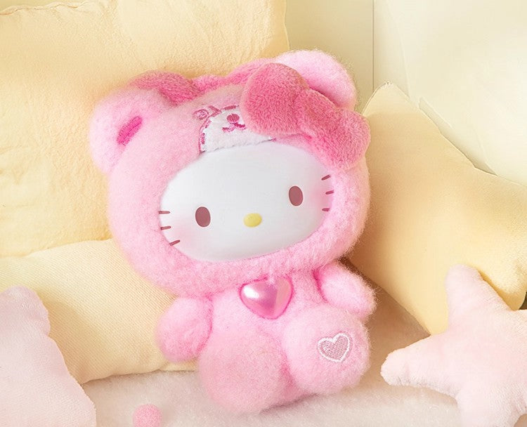 Authentic Hello Kitty Plush Blind Box | Teddy Pajama Series Cute Trendy Toys Collectible Figurines