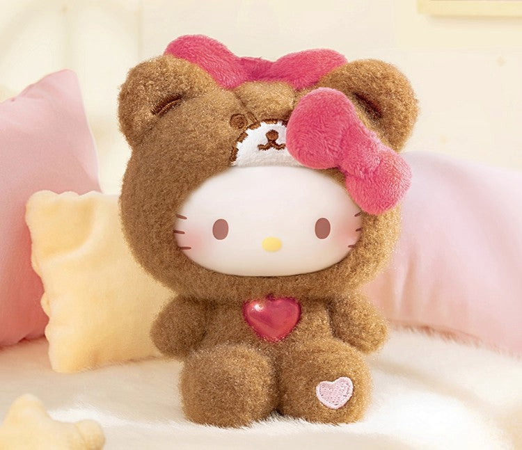 Authentic Hello Kitty Plush Blind Box | Teddy Pajama Series Cute Trendy Toys Collectible Figurines