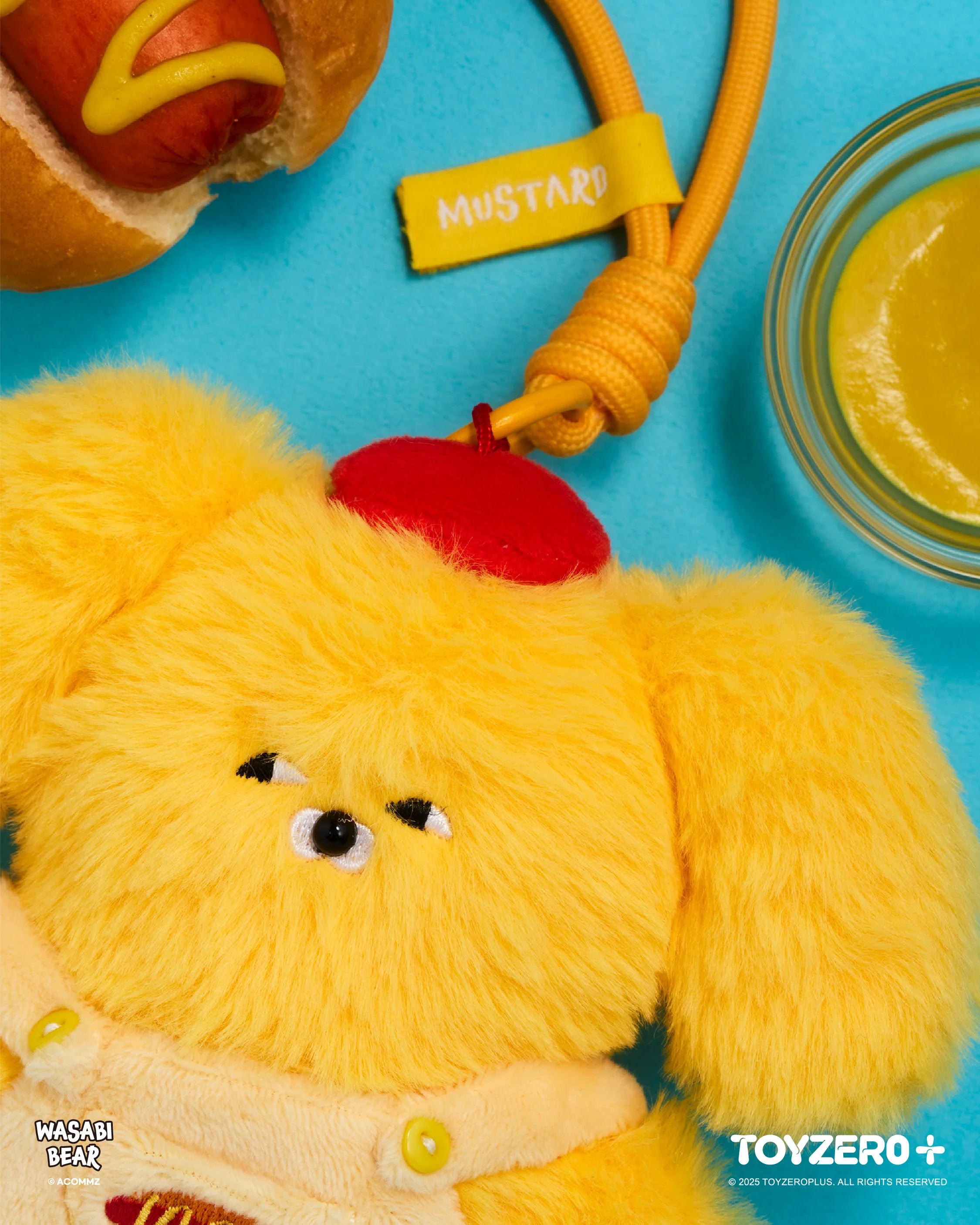 WASABI BEAR Flavor Series Plush Keychain Blind Box