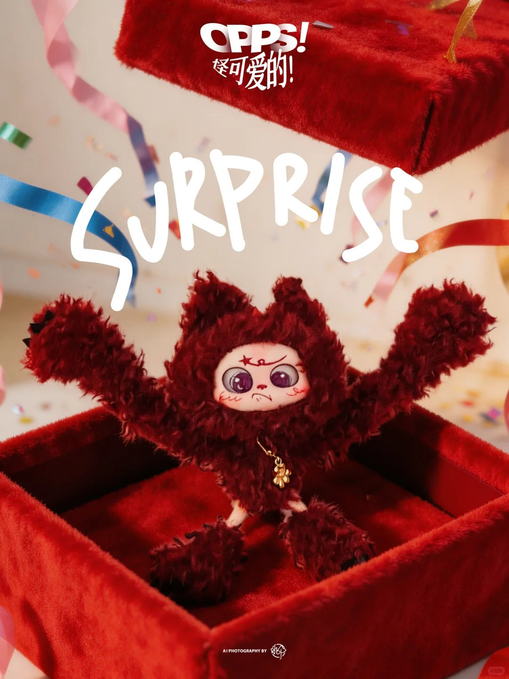 Opps Strangely Cute Plush Series toy Blind Box