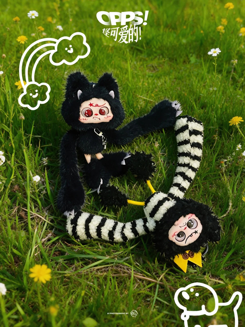 Opps Strangely Cute Plush Series toy Blind Box