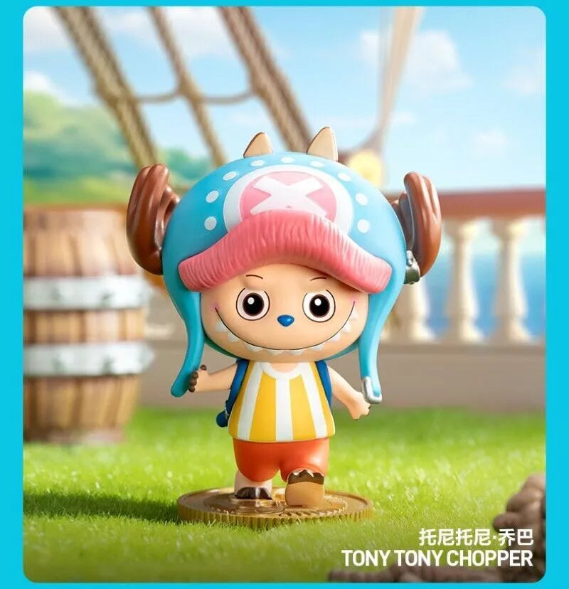 POPMART THE MONSTERS×One Piece Series Blind Box Figure Toy Gift LABUBU NEW