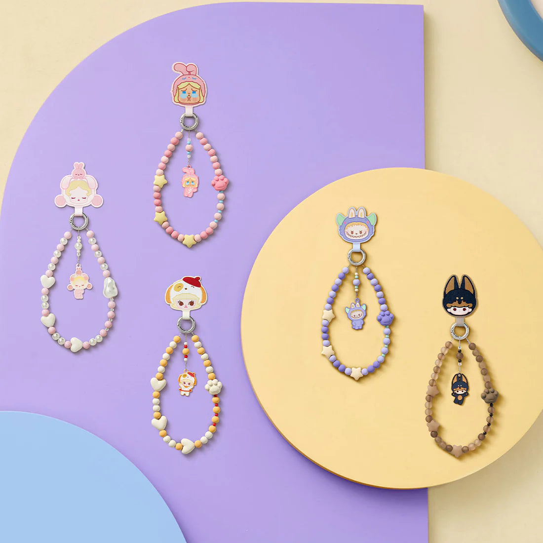 POP BEAN Pajama Party - Mobile Phone Chain Series Blind Box