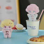 DIMOO Crush on Coffee Series-Soft-faced Plush Keychain Blind Box