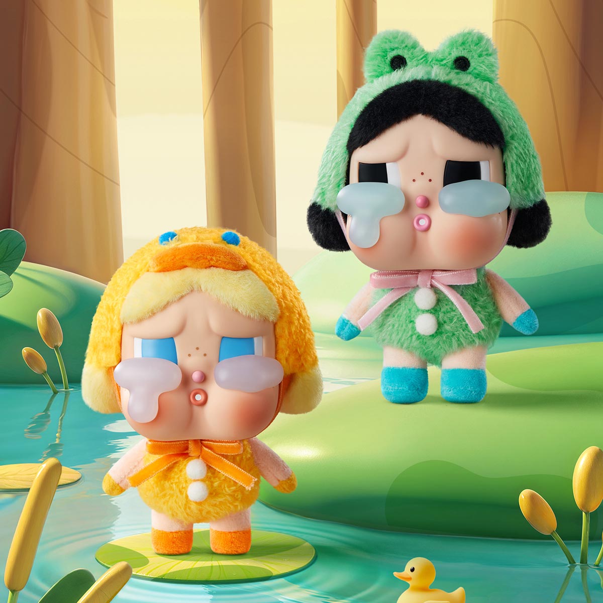 POP MART Crybaby Crying Again Plush Series Toy Blind Box Confirmed Figure Gift