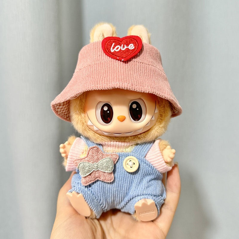 POP MART LABUBU The Monsters Plush Doll Replacing Clothes Set No Toys